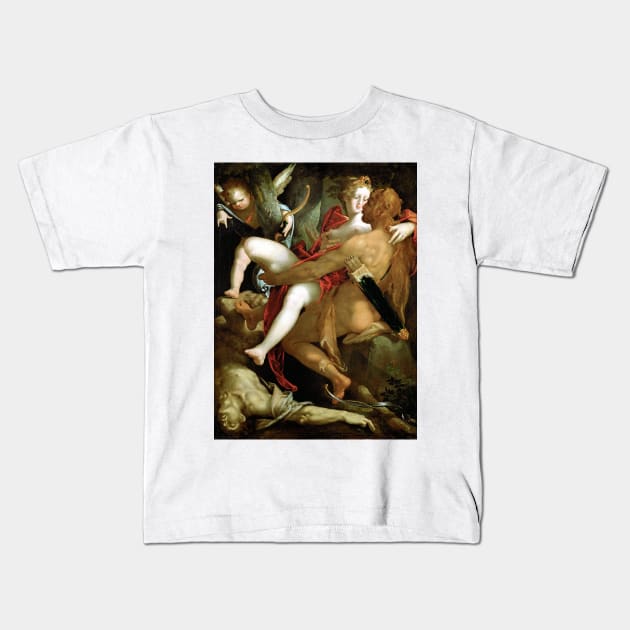 Bartholomäus Spranger Hercules, Deianira and the Centaur Nessus Kids T-Shirt by pdpress